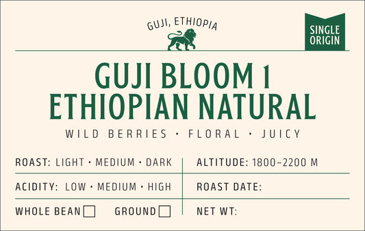 Guji Bloom 1 Ethiopian Natural