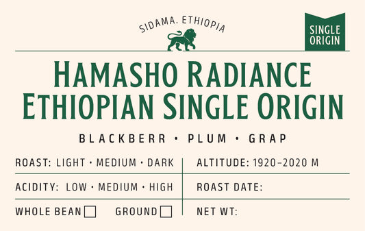 Hamasho Radiance - Ethiopian Single Origin