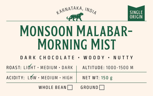 Monsoon Malabar - Morning Mist (Light Roast)