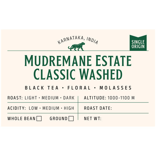 Mudremane Estate Classic Washed