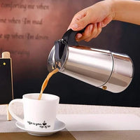 Stainless Steel Espresso Percolator (180 ml - 2 cup)