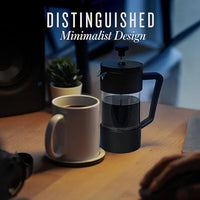 Premium Black French Press (3 Cups)