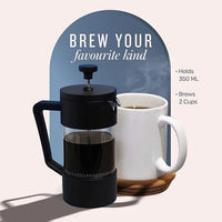 Premium Black French Press (3 Cups)