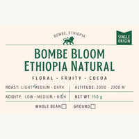 Bombe Bloom - Ethiopia Natural (Light - Medium Roast)