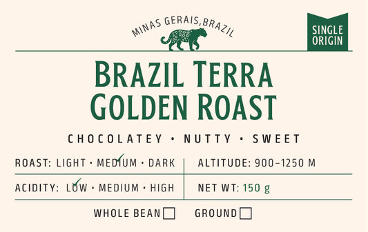 Brazil Terra - Golden Roast (Medium Roast)