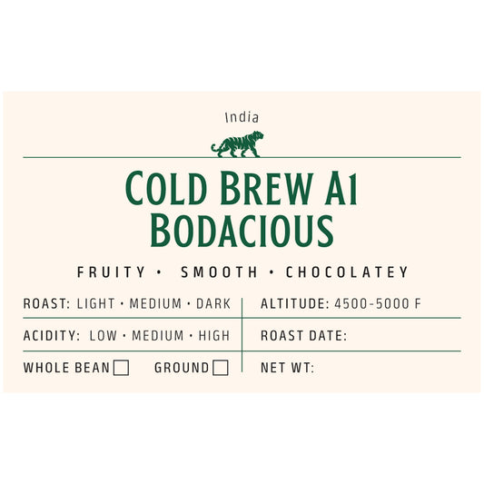 Cold Brew A1 Bodacious