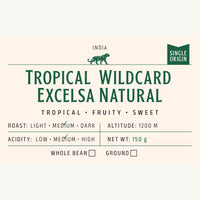 Tropical Wildcard - Excelsa Natural (Medium Roast)