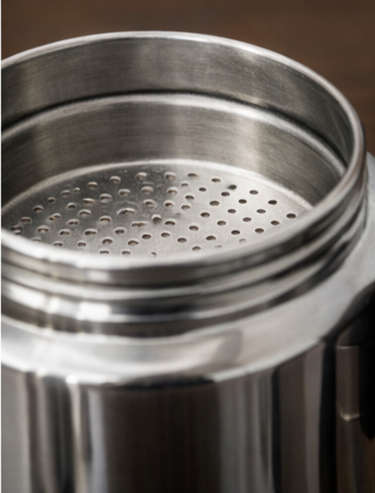 South Indian Filter – Traditional Stainless Steel Coffee Maker (200ml - 2 cups)