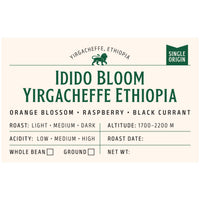 Idido Bloom - Yirgacheffe Ethiopia