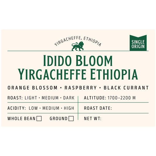 Idido Bloom - Yirgacheffe Ethiopia