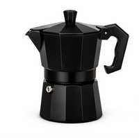 Moka Pot (Stovetop Coffee Maker) - (2-3 Cup)
