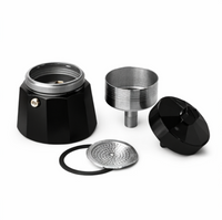 Moka Pot (Stovetop Coffee Maker) - (2-3 Cup)