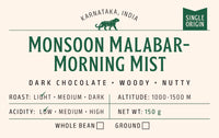 Monsoon Malabar - Morning Mist (Light Roast)