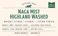 Naga Mist - Highland Washed I Nagaland Single Origin