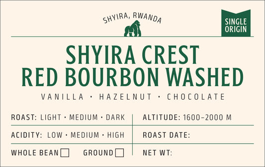 Shyira Crest - Red Bourbon Washed