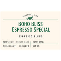 Boho Bliss -  Espresso Special