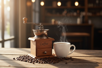 Coffee Bean Grinder - Manual Wooden (100 gm)